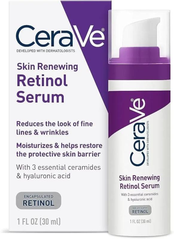 CeraVe Skin Renewing Retinol Serum / Восстанавливающая сыворотка с Ретинолом 30ml .
