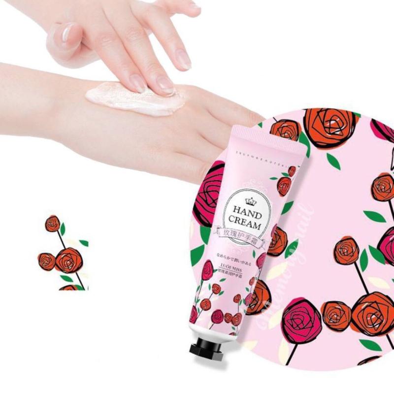 LUOFMISS Крем для рук с экстрактом Майской Розы