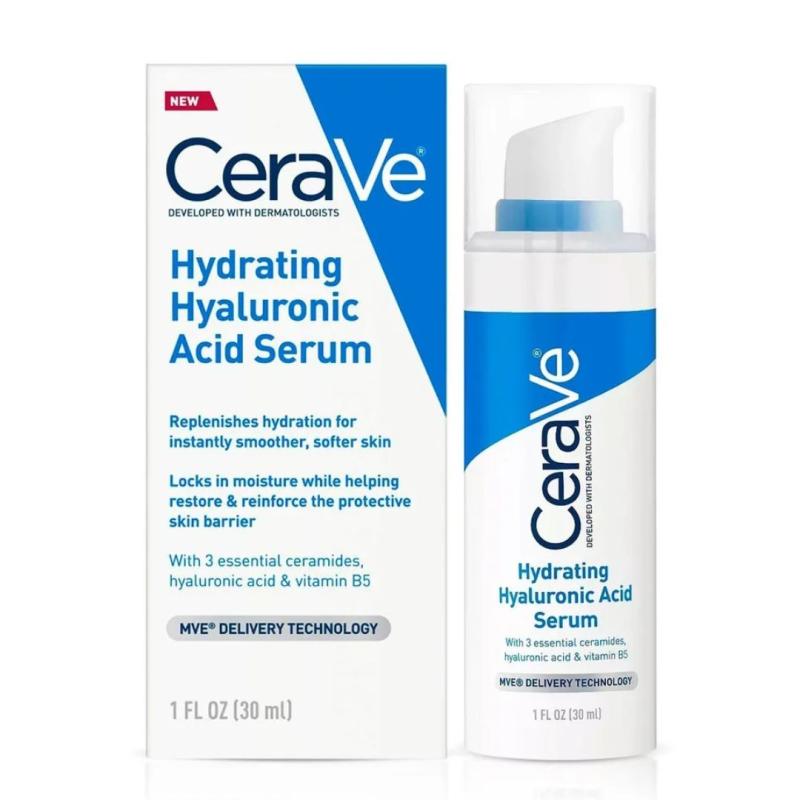 CeraVe Hydrating Hyaluronic Acid Serum / Увлажняющая сыворотка с гиалуроновой кислотой 30 мл.