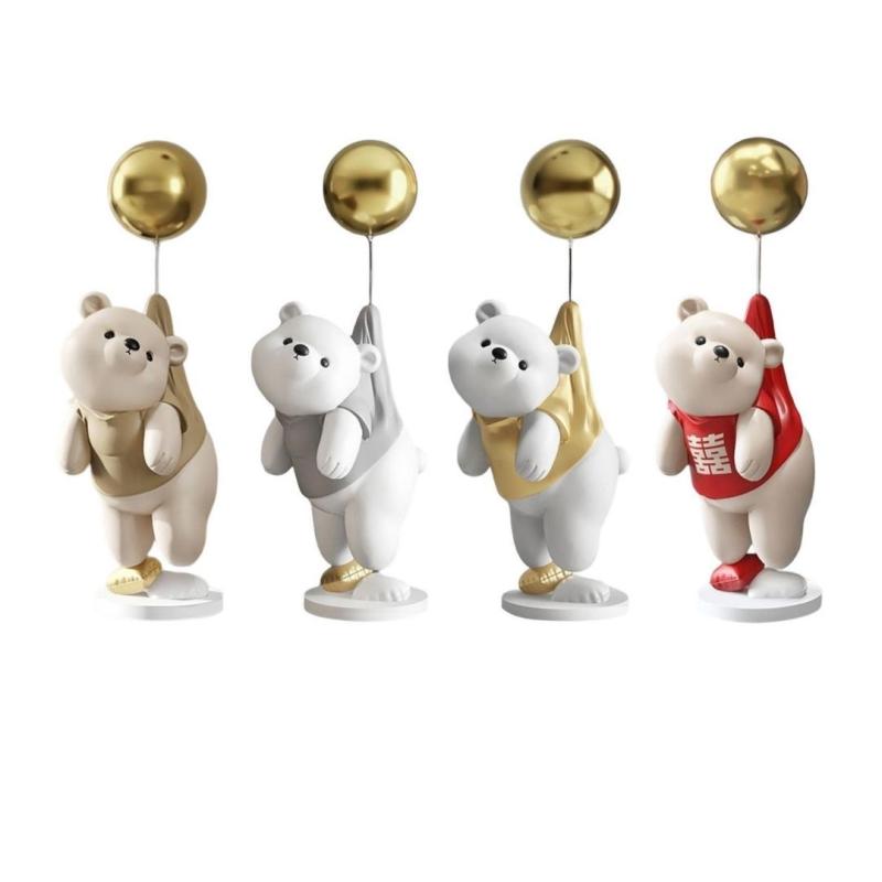 Мишка на воздушном шарике