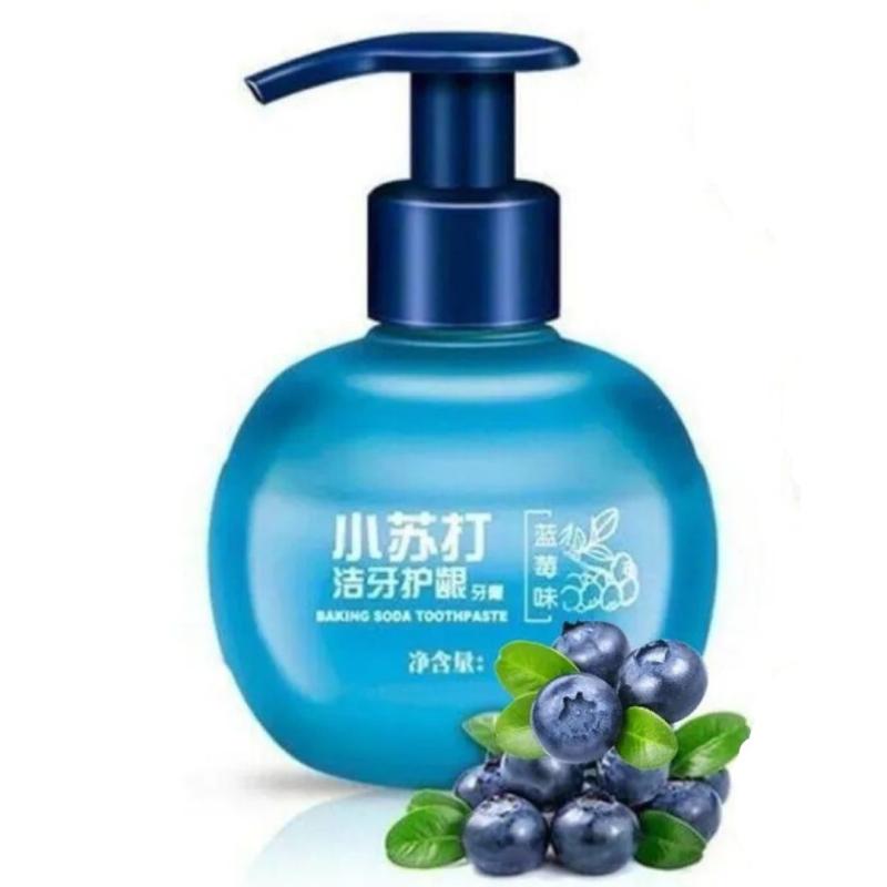 Зубная паста с дозатором аромат "Черники"