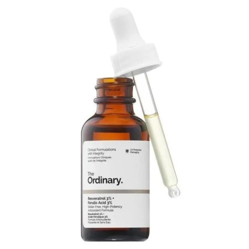 The Ordinary Антиоксидантная сыворотка с ресвератролом 3% и феруловой кислотой 3% The Ordinary Resveratrol Serum 3% + Ferulic Acid 3%,30мл