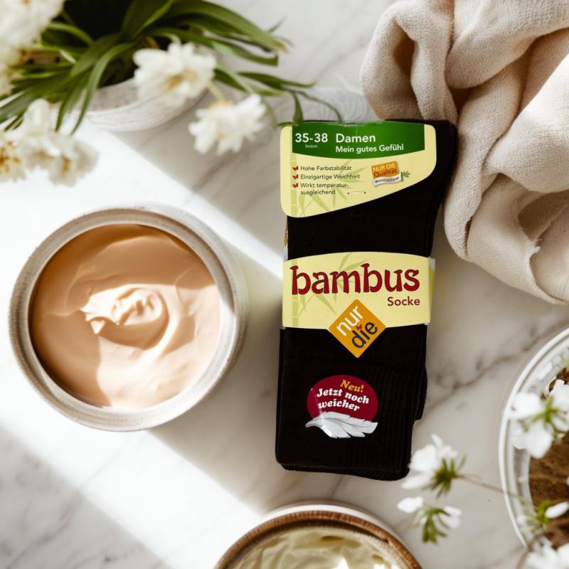 Носки классические, бамбуковые, коричневые Bamboo socks