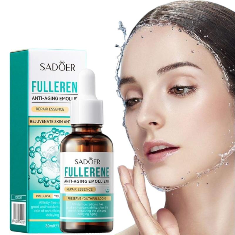 SADOER Восстанавливающая антивозрастная сыворотка для лица с фуллероном