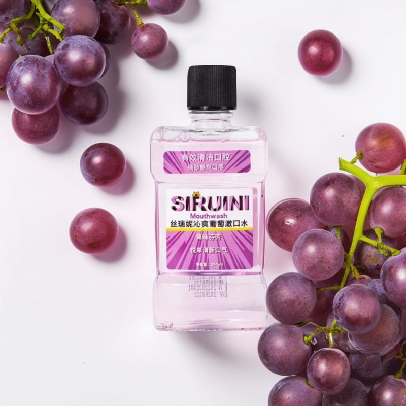 SIRUINI Oполаскиватель для рта с запахом Винограда #2072