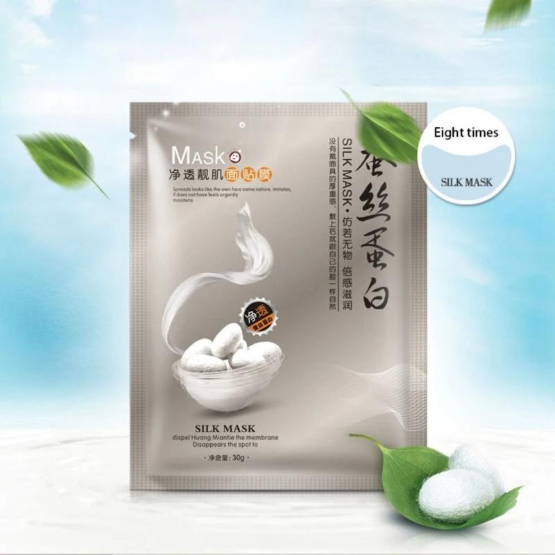 ONE SPRING Маска для лица успокаивающая с протеинами шелка