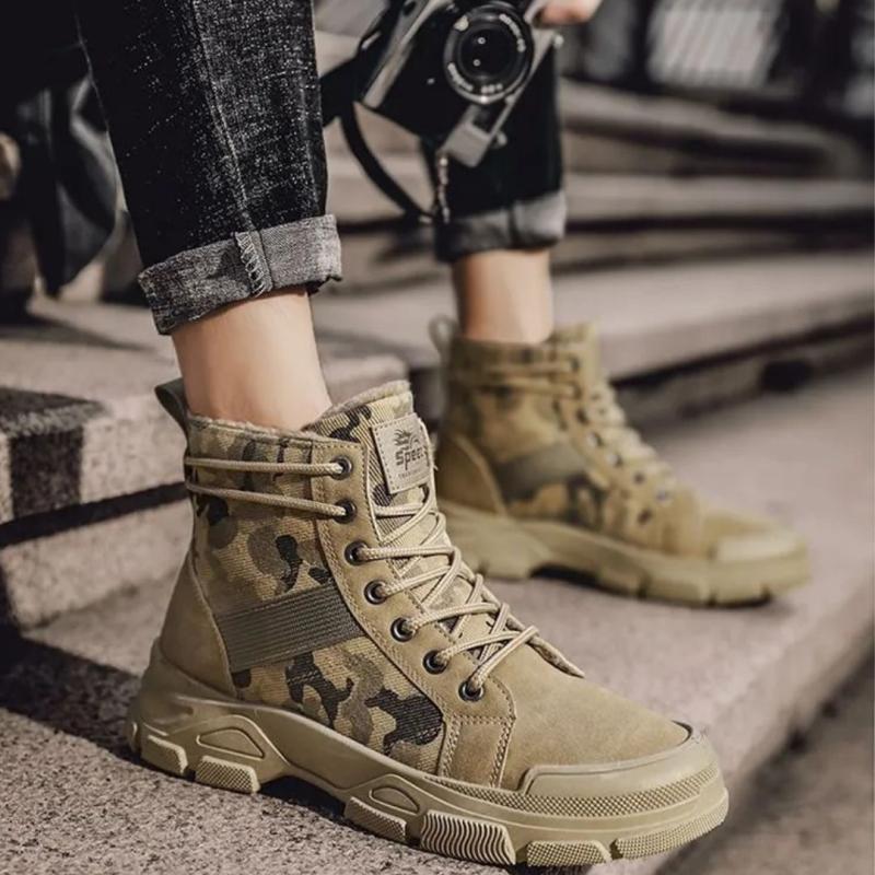 Тактические ботинки с камуфляжным исполнением Размер:46