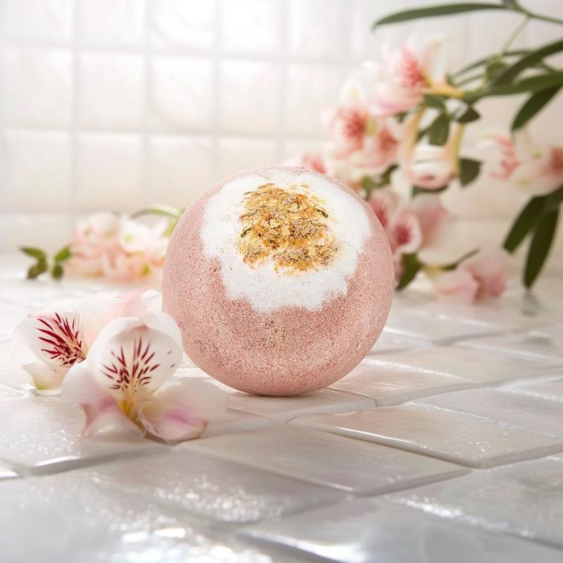 Шарик для ванны с ароматом Фрезия