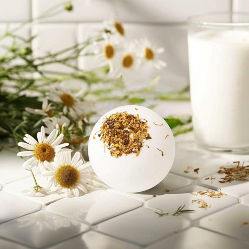 Шарик для ванны с ароматом Молока