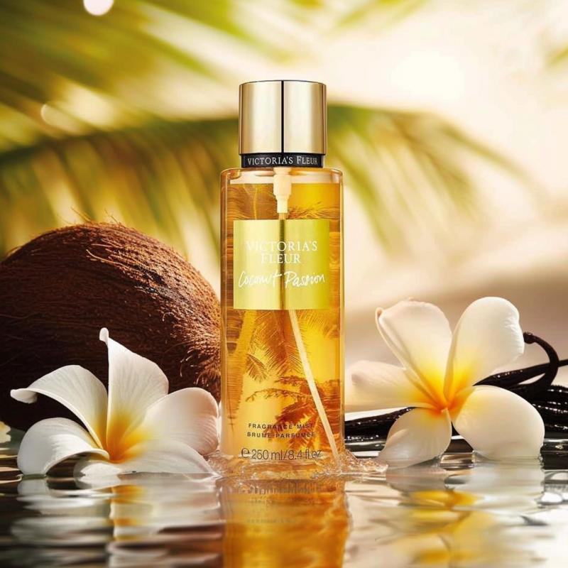 VICTORIA'S FLEUR Спрей для тела с ароматом Ванили и Кокоса А 28