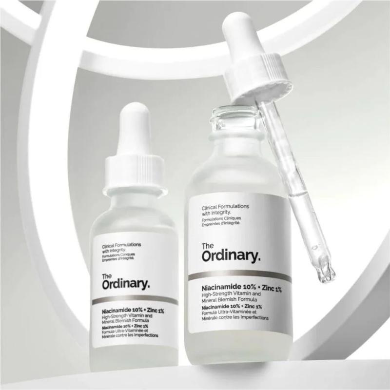 The Ordinary Сыворотка для лица с ниацинамидом 10% и цинком 1%,The Ordinary Niacinamide 10% + Zinc 1% ,30мл