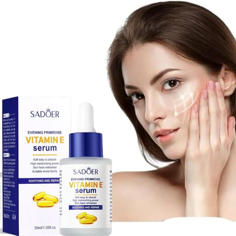 SADOER Увлажняющая сыворотка для лица  с примулой вечерней и витамином Е