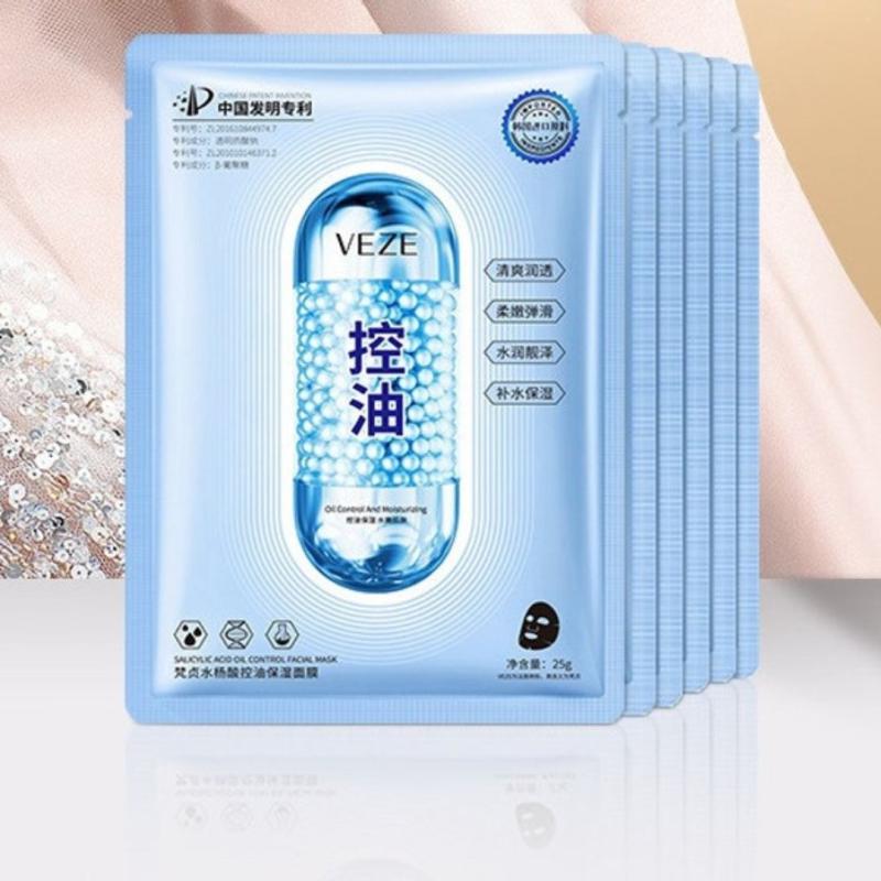 VEZE Гелевая тканевая маска для лица Контроль жирности
