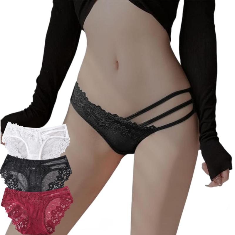 Набор женских кружевных трусиков от бренда BANNIROU