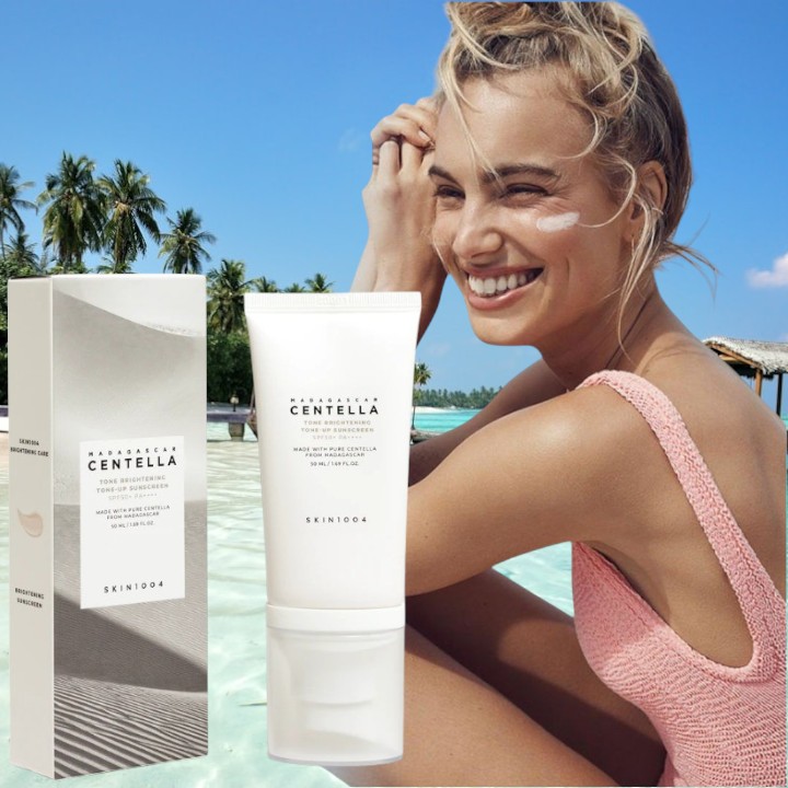 SKIN1004 Осветляющий солнцезащитный крем /SKIN1004 Madagascar Centella Tone Brightening Tone-Up Sunscreen SPF50+ PA++++ 50 мл