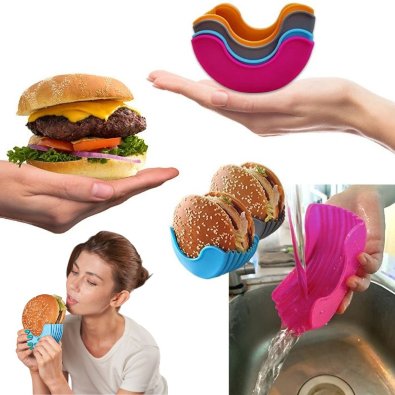Силиконовый держатель для бургера
