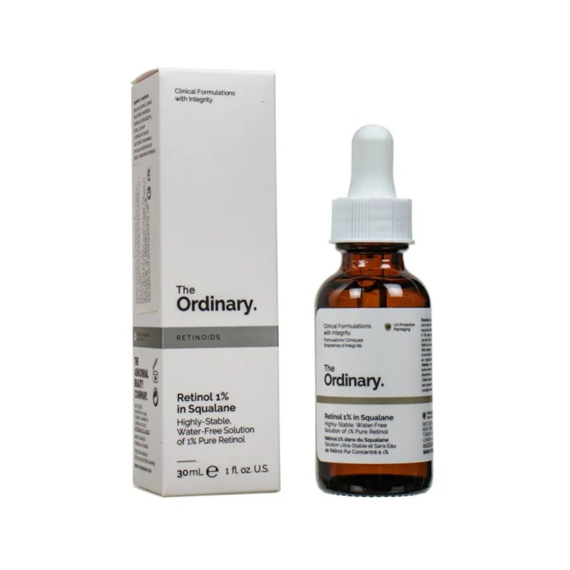 The Ordinary Интенсивная сыворотка от морщин с 1% ретинола The Ordinary Retinol 1% in Squalane,30мл