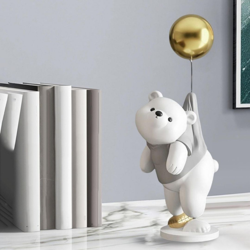 Мишка на воздушном шарике