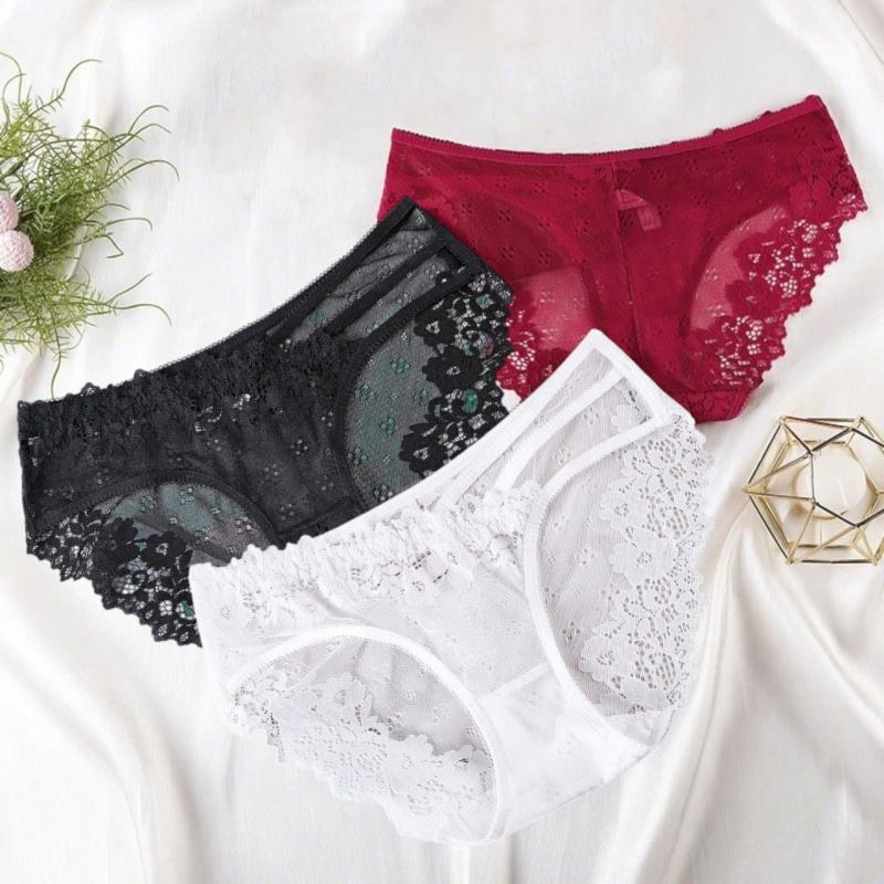Набор женских кружевных трусиков от бренда BANNIROU