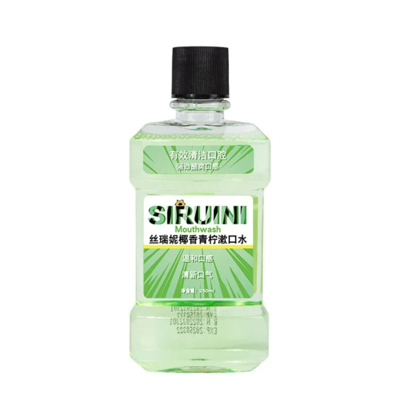 SIRUINI Oполаскиватель для рта с запахом Кокоса и лимона #2119