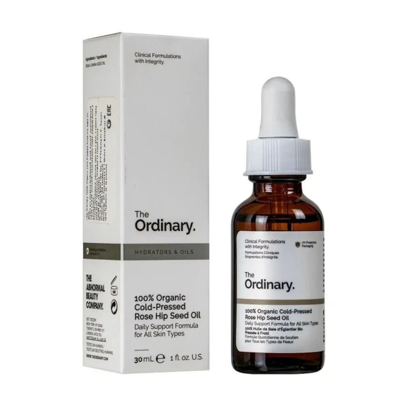The Ordinary  Антиоксидантная и противовоспалительная сыворотка с органическим маслом шиповника,The Ordinary - 100% Organic Cold-Pressed Rose Hip Seed Oil - 100%,30мл
