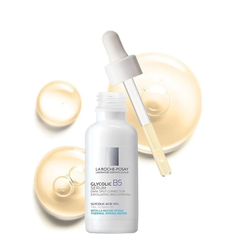 La Roche-Posay Glycolic B5 10% Pure Acid Serum Осветляющая сыворотка,30мл
