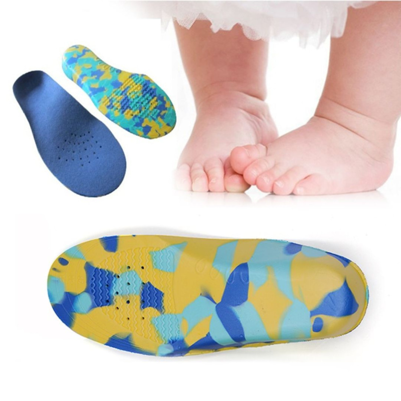 Детские Ортопедические стельки для обуви, размер 18-20 см
