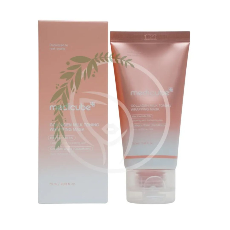 Medicube Коллагеновая маска пленка Collagen Milk Toning Wrapping Mask 75 мл