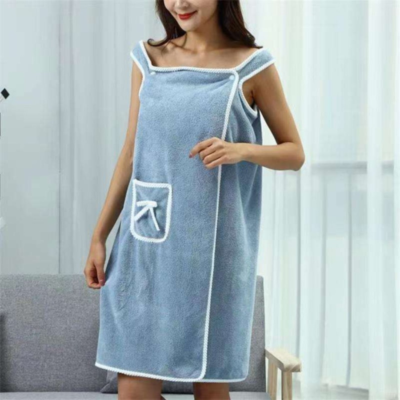 Женский халат-накидка для душа